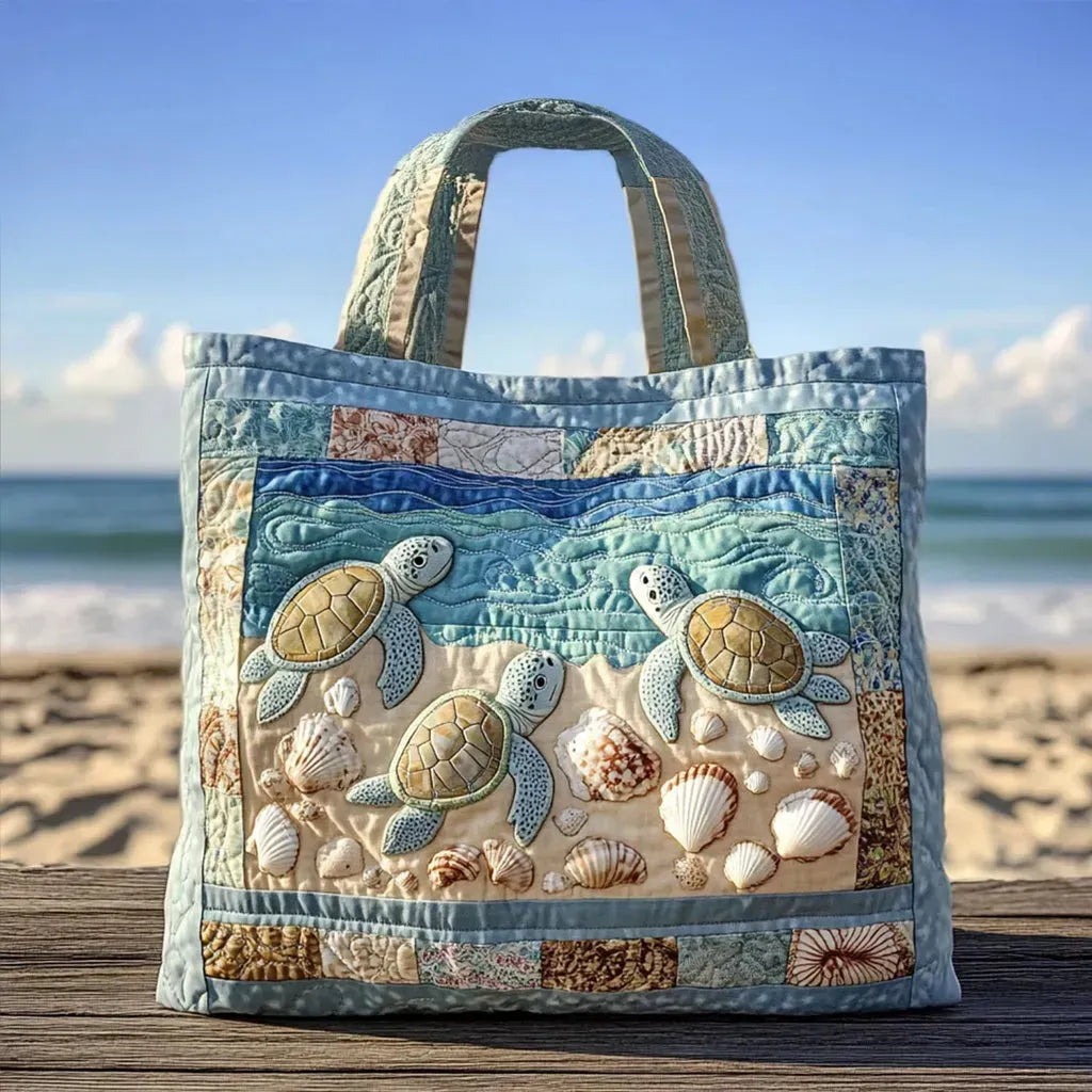 Sac artisanal doublé avec un imprimé en écaille de tortue