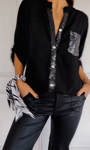 Chemise brillante