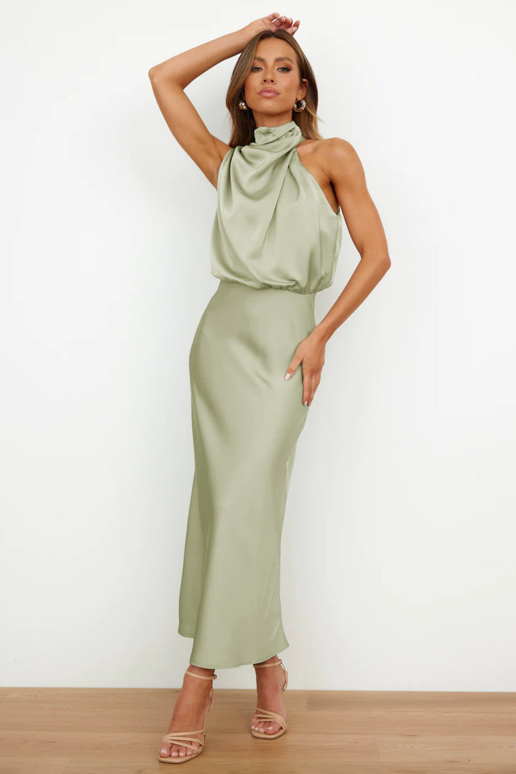 Violet | Robe Sahara à volants