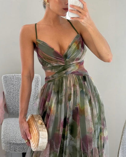 Robe longue Élégance florale ÉDITION LIMITÉE !