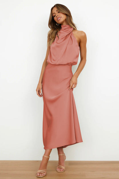 Violet | Robe Sahara à volants