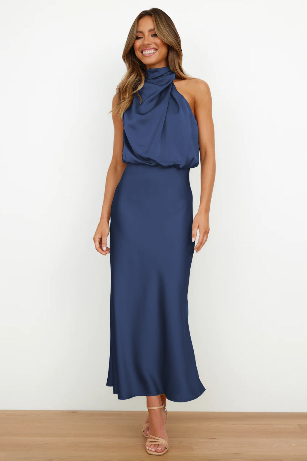 Violet | Robe Sahara à volants