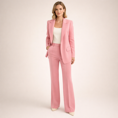 Vanessa | Ensemble élégant de costume avec pantalons évasés