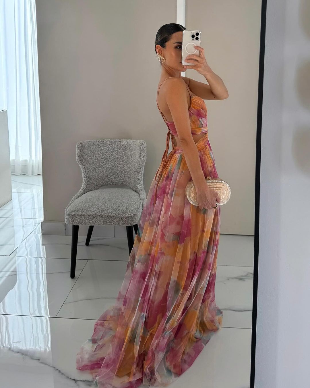 Robe longue Élégance florale ÉDITION LIMITÉE !
