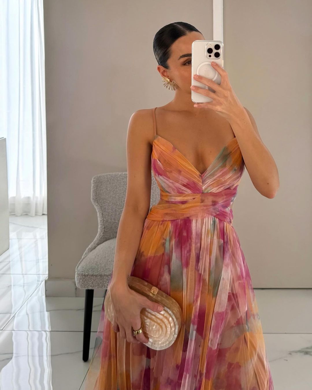 Robe longue Élégance florale ÉDITION LIMITÉE !