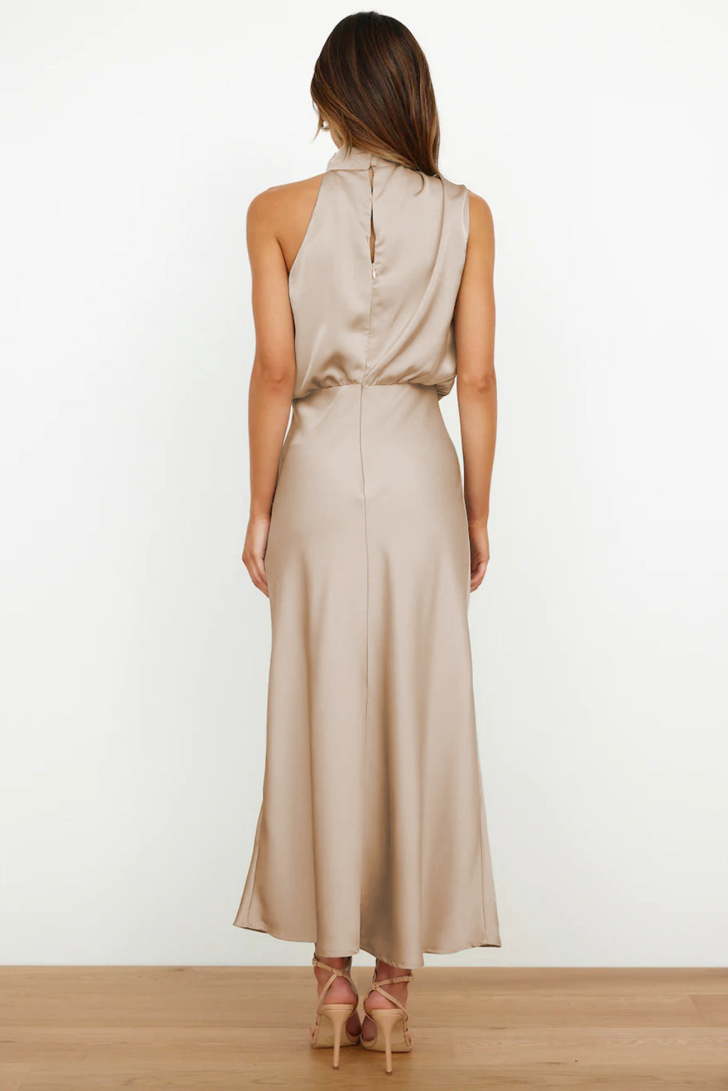 Violet | Robe Sahara à volants