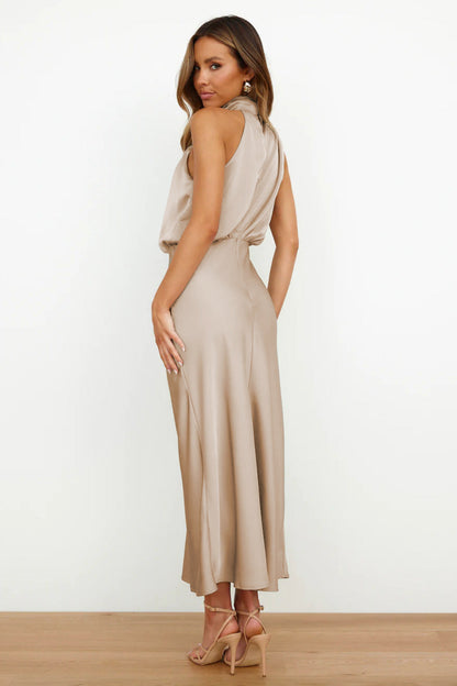Violet | Robe Sahara à volants