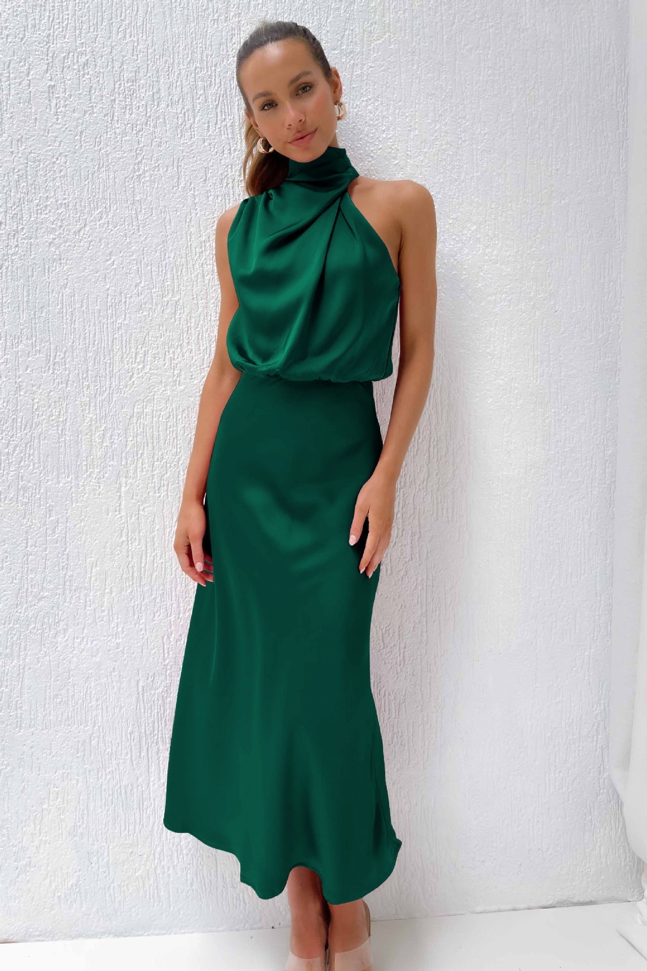 Violet | Robe Sahara à volants