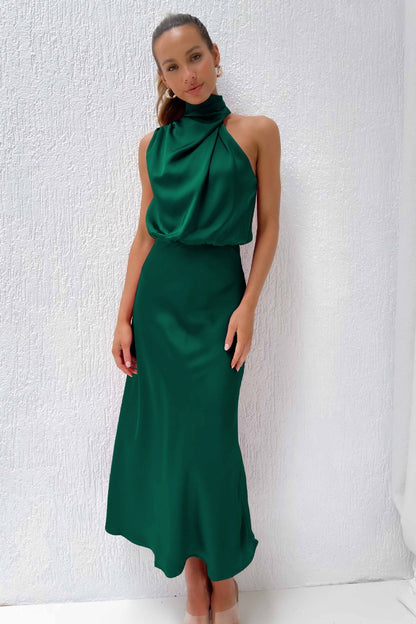 Violet | Robe Sahara à volants