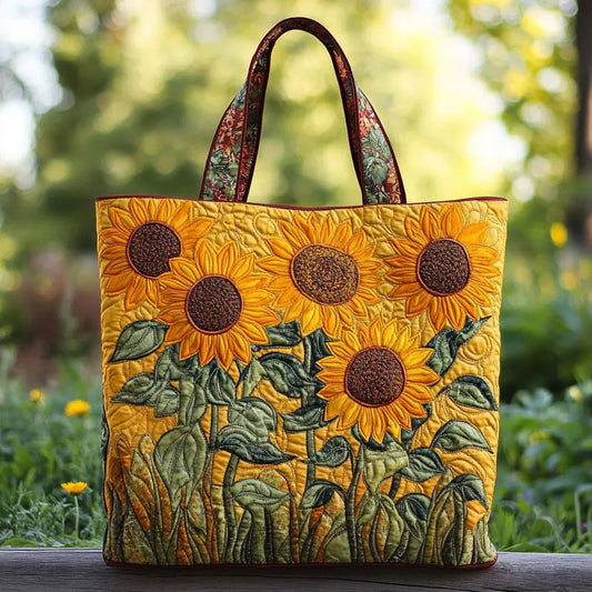 Sac classique avec un imprimé de tournesols