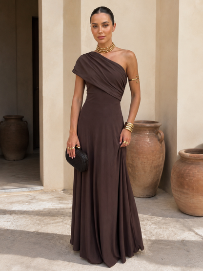 Robe Toledo de couleur marron