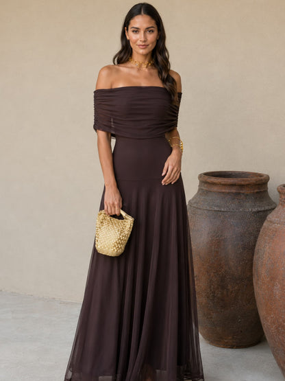 Robe Toledo de couleur marron