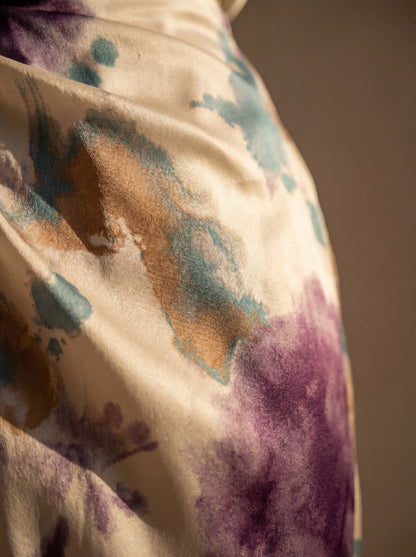 Valeria : robe à encolure en V