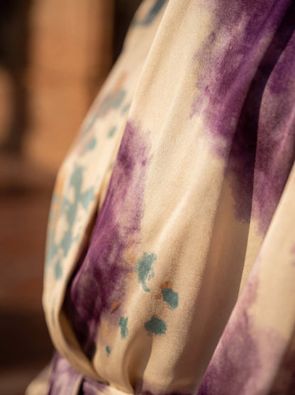 Valeria : robe à encolure en V