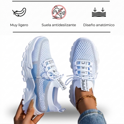 AIRSYNQ™ - BASKETS FEMMES RESPIRANTES POUR UN CONFORT TOUT AU LONG DE LA JOURNÉE
