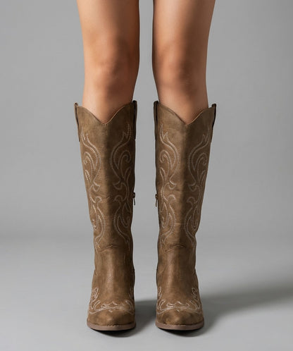 Bottes Western Brodées