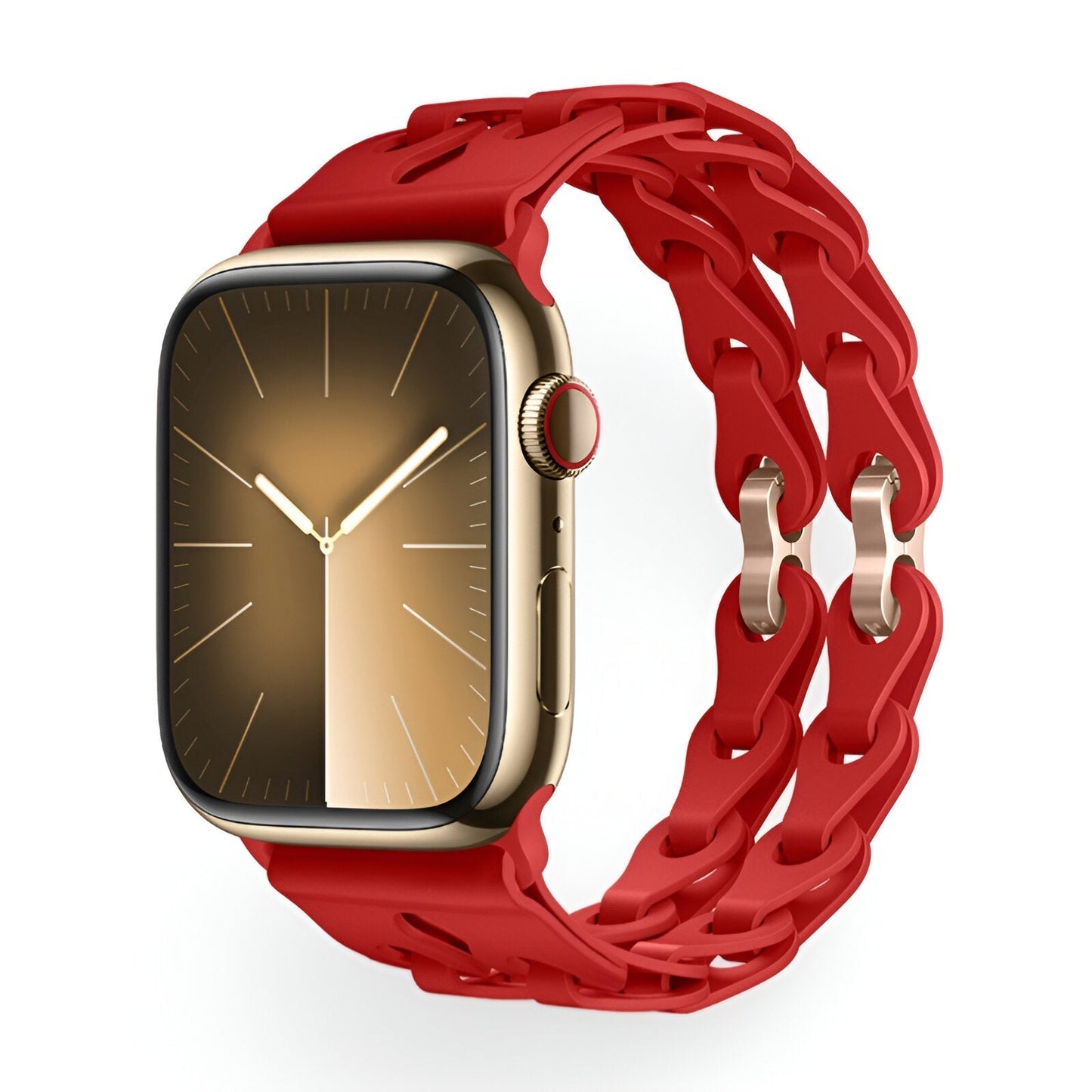 Pulsera para Apple Watch, de silicona, unisex, modelo Vexa