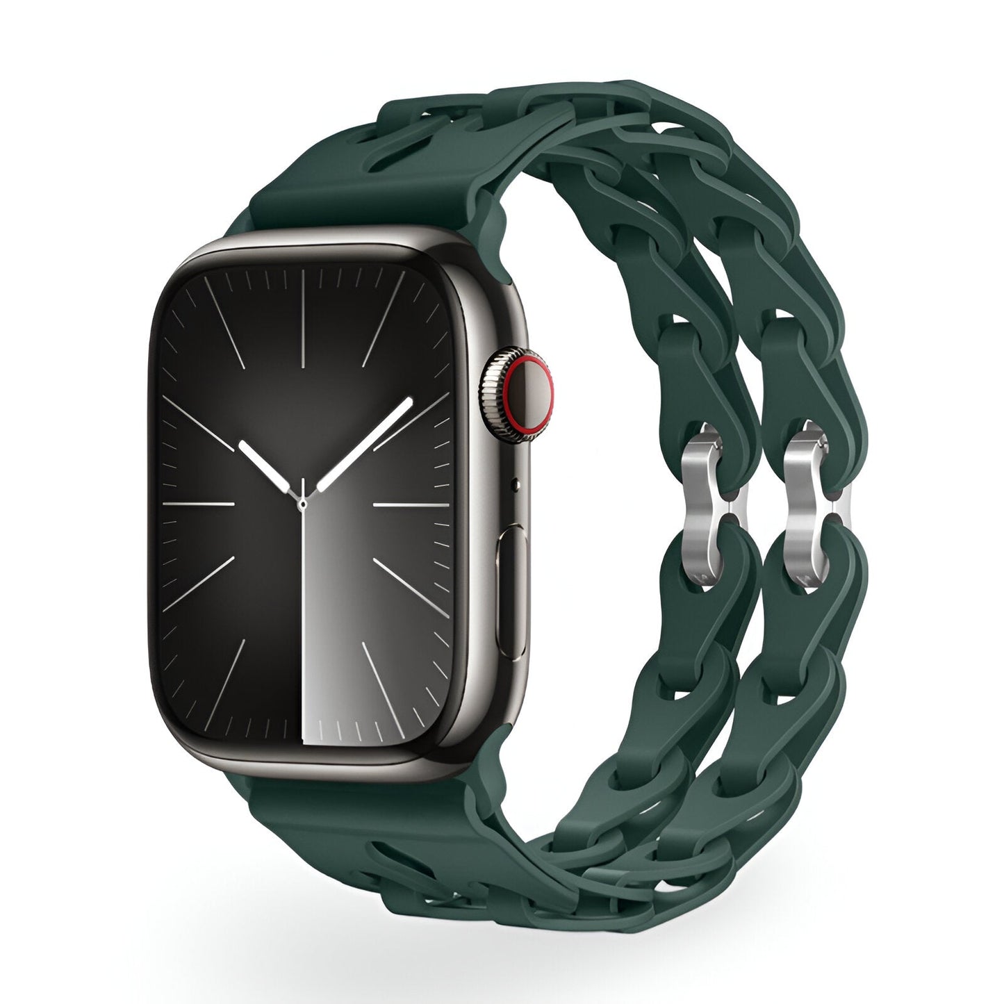 Pulsera para Apple Watch, de silicona, unisex, modelo Vexa