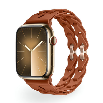 Pulsera para Apple Watch, de silicona, unisex, modelo Vexa