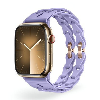 Pulsera para Apple Watch, de silicona, unisex, modelo Vexa