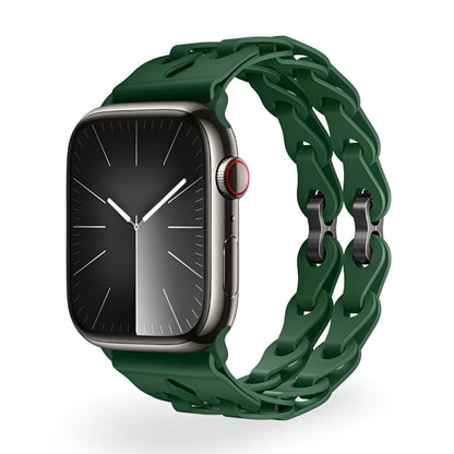 Pulsera para Apple Watch, de silicona, unisex, modelo Vexa