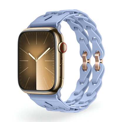 Pulsera para Apple Watch, de silicona, unisex, modelo Vexa