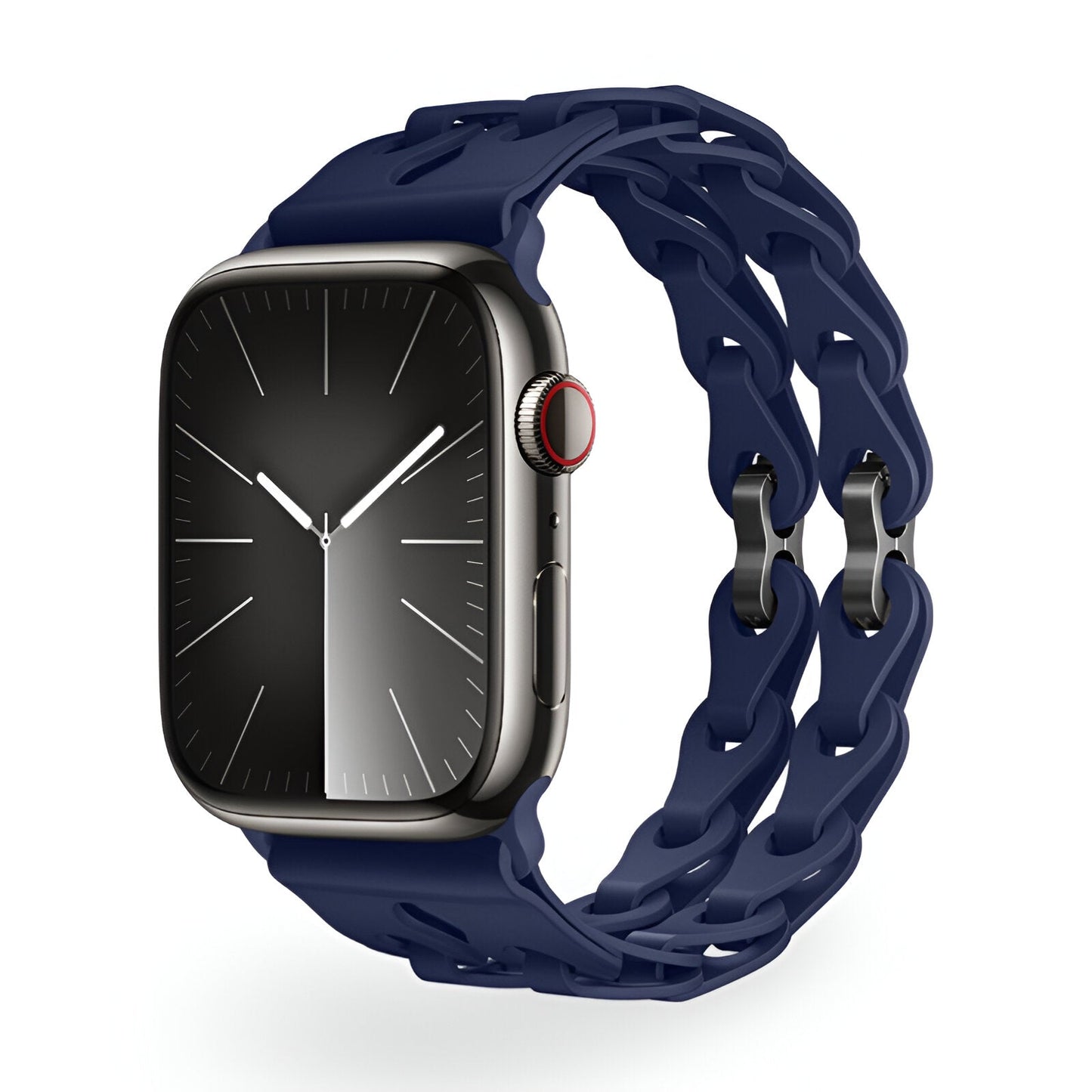 Pulsera para Apple Watch, de silicona, unisex, modelo Vexa