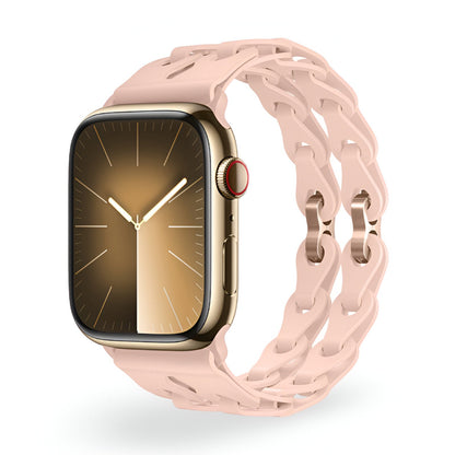 Pulsera para Apple Watch, de silicona, unisex, modelo Vexa