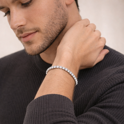 Pulsera Tennis Plata 925 con Zircon