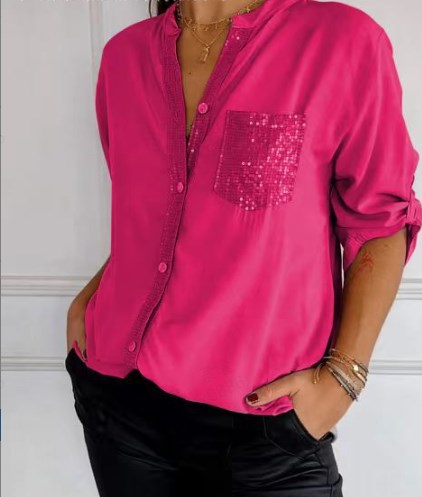 Chemise brillante