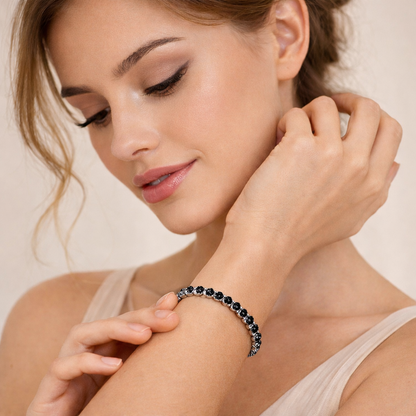 Pulsera Tennis Plata 925 con Zircon
