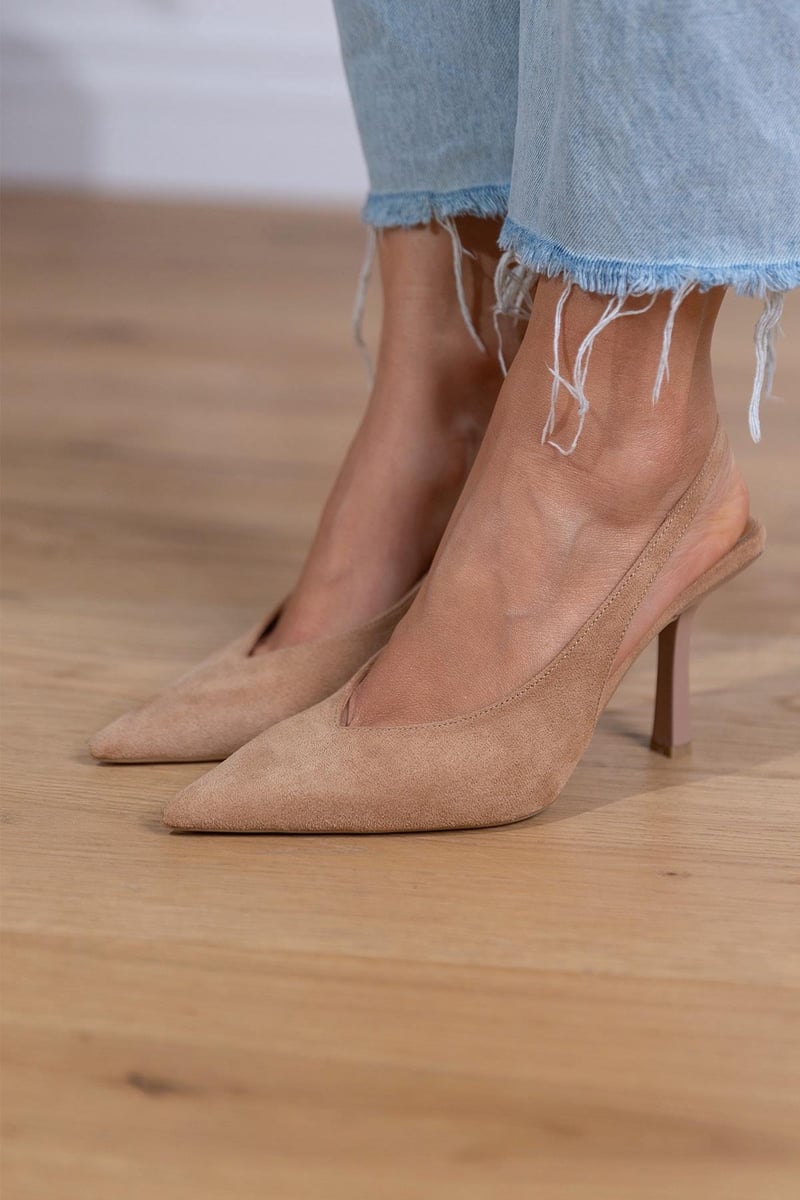 Marlena™ | Talons bas nude